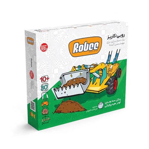 بازی فکری روبی کاریز مدل R302 | بسته رباتیک روبی کاریز
